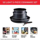 Tefal Ingenio 5-piece pan set - British product