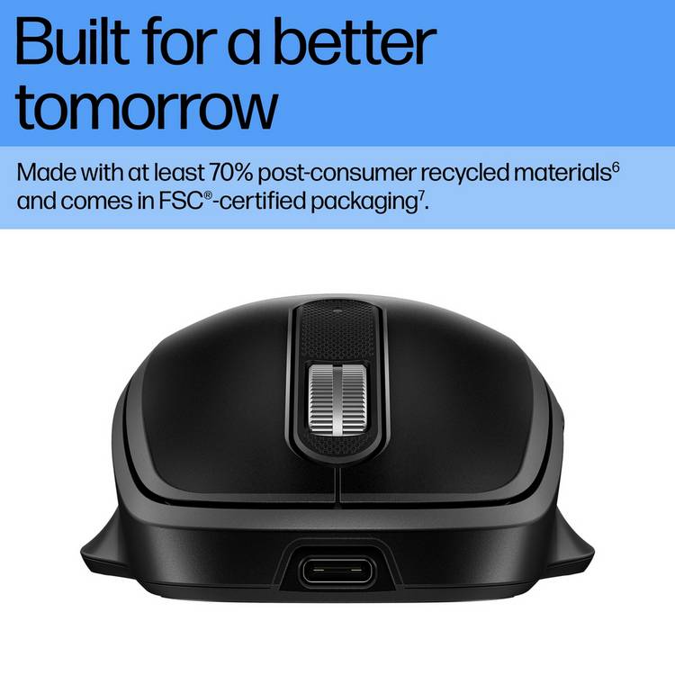 HP wireless mouse black - British product