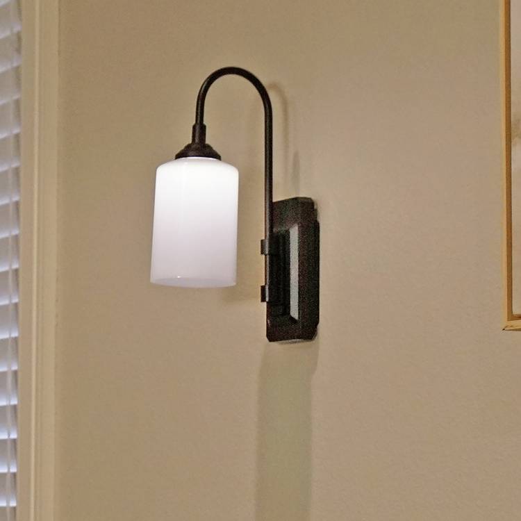 JML Smart Sconce wireless wall light black, UK version