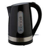 Cookworks plastic illuminated kettle black, UK version