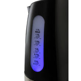 Cookworks plastic illuminated kettle black, UK version