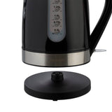 Cookworks plastic illuminated kettle black, UK version