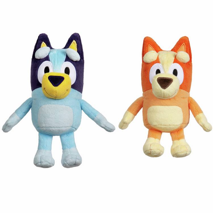 Bluey Bingo soft toy 8 inch 20cm, imported from the UK