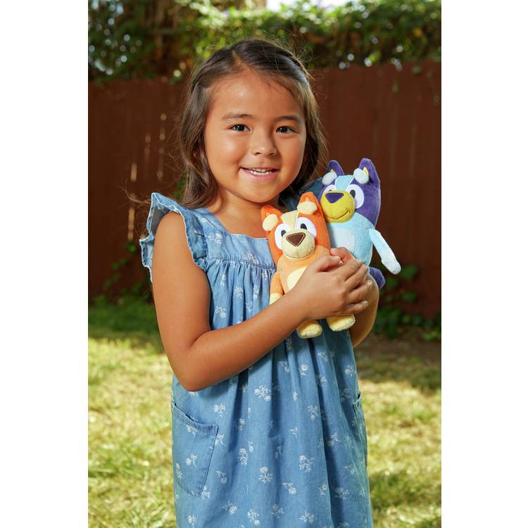 Bluey Bingo soft toy 8 inch 20cm, imported from the UK