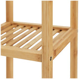 Habitat bamboo storage caddy natural with 4 shelves, UK version