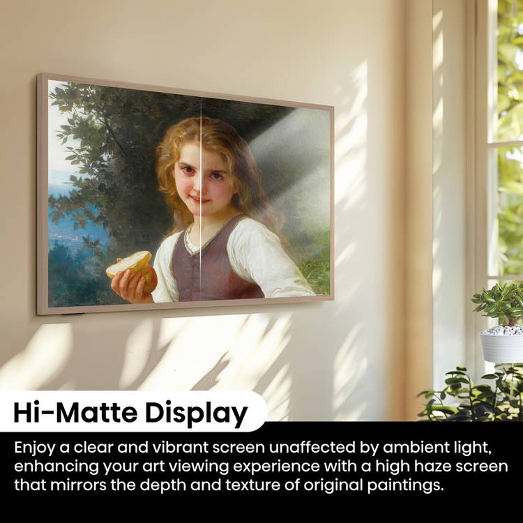 Hisense Smart TV QLED Canvas 55 inch, UK version