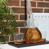 Menkind Guitar Decanter Set 750ml, imported from the UK