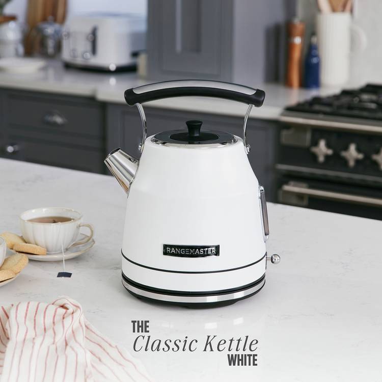 Rangemaster Classic kettle white 1.7L - British product