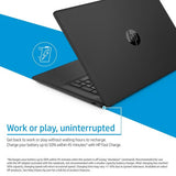 HP 17.3 laptop N100 4GB 128GB black (British brand)