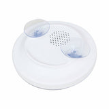 Menkind LED bathroom mirror with Bluetooth speaker 19cm, UK version