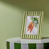 Argos Habitat Stripe Printed Green Picture Frame - 4x6- Buy online at McGrocer
