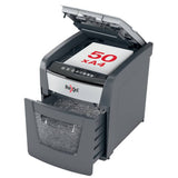 Rexel Optimum AutoFeed 50X cross cut shredder, UK version