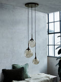 French Connection clear jamavar ceiling cluster light, imported from the UK