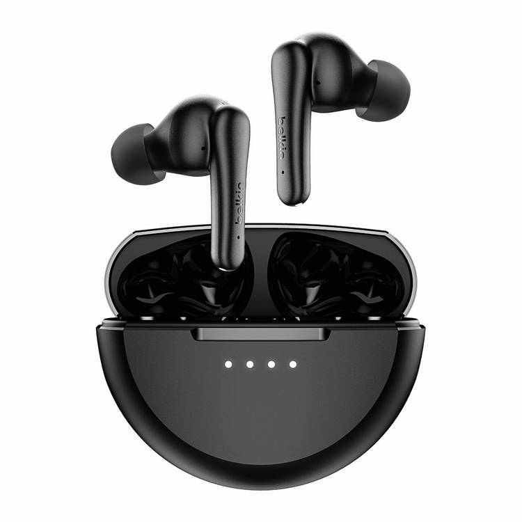 Belkin SoundForm Rhythm ANC true wireless earbuds in Black, UK version