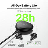 Belkin SoundForm Rhythm ANC true wireless earbuds in Black, UK version