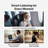 Belkin SoundForm Rhythm ANC true wireless earbuds in Black, UK version