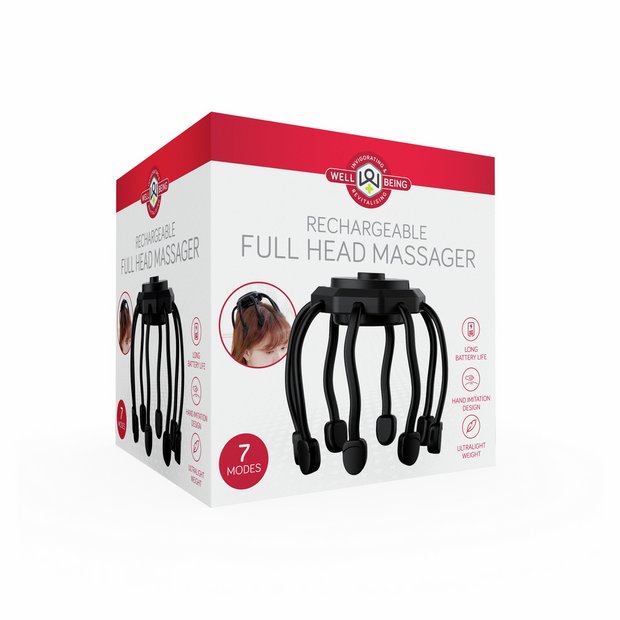 Menkind Rechargeable Full Head Massager (British brand)
