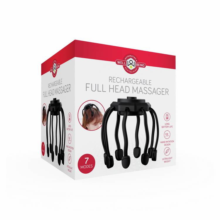 Menkind Rechargeable Full Head Massager (British brand)