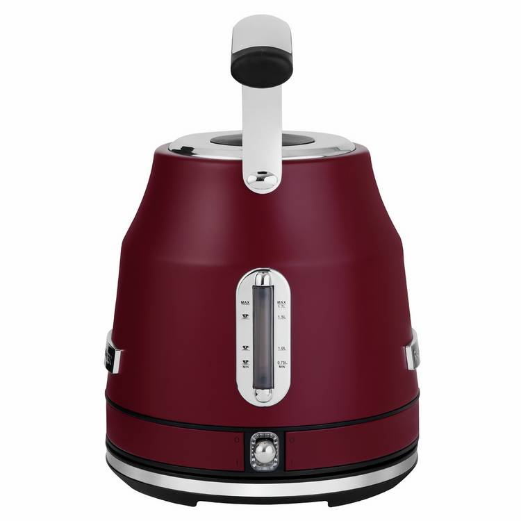 Rangemaster classic kettle burgundy 1.7L, UK version