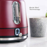 Rangemaster classic kettle burgundy 1.7L, UK version