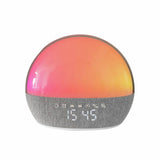 Menkind white noise colour change alarm clock, imported from the UK