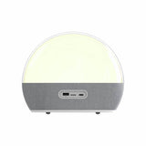 Menkind white noise colour change alarm clock, imported from the UK