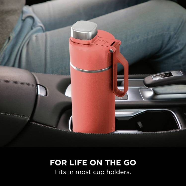 Ninja travel bottle coral 530ml - British product