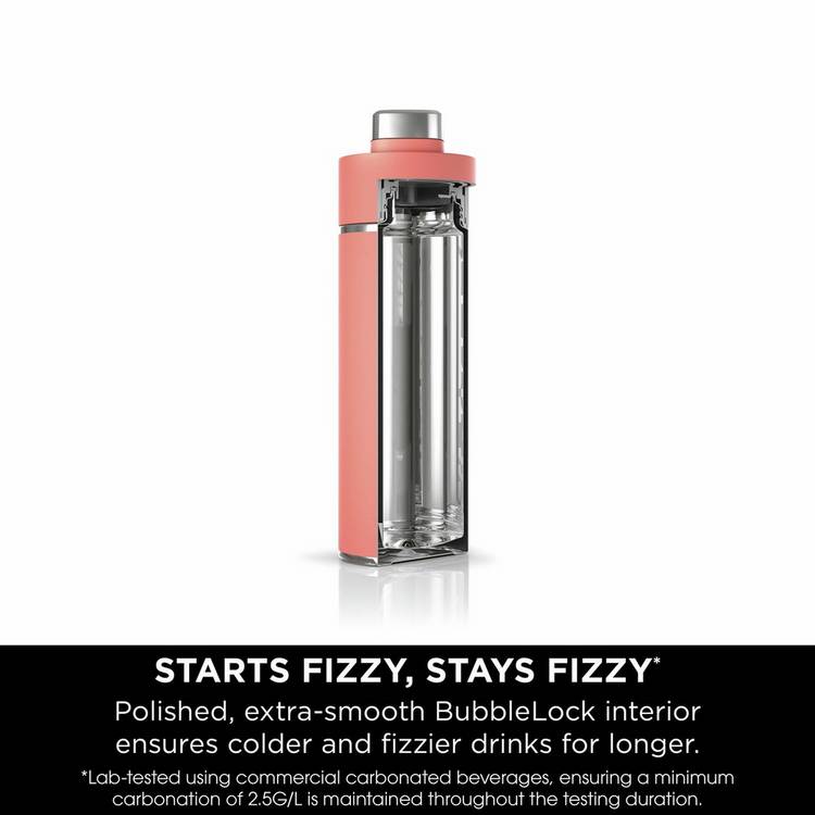 Ninja travel bottle coral 530ml - British product