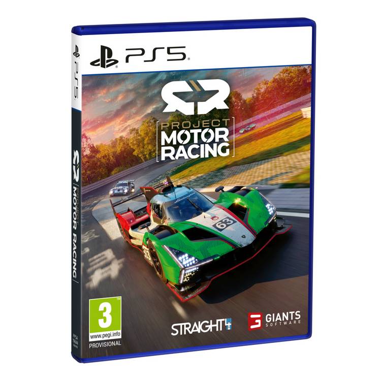 Project Motor Racing PS5 racing game, UK version