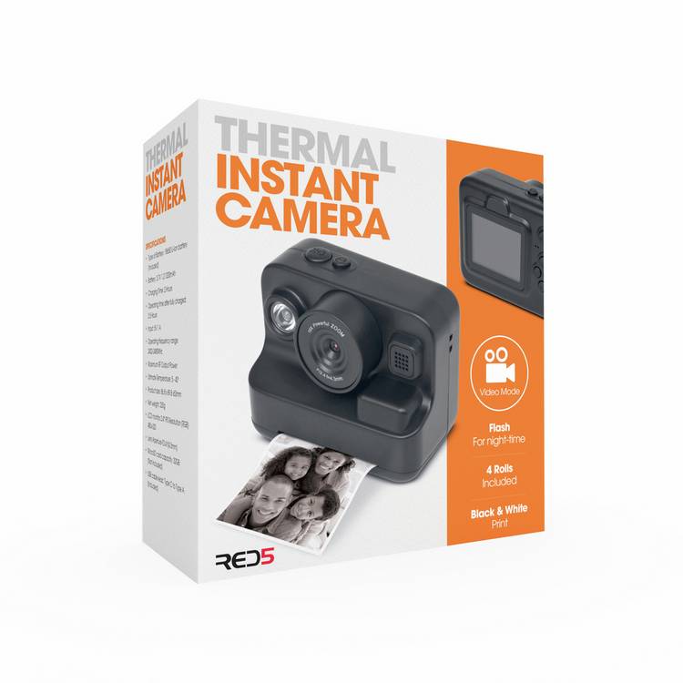 Menkind thermal instant camera, UK version
