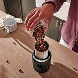 KitchenAid Go cordless coffee grinder, portable blade grinder, imported from the UK