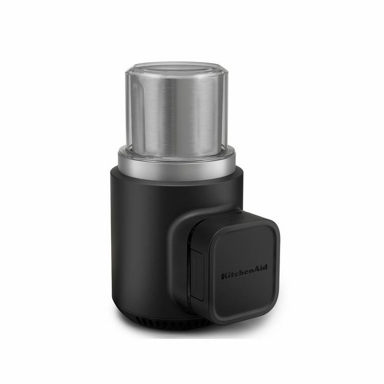 KitchenAid Go cordless coffee grinder, portable blade grinder, imported from the UK