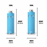 Ninja Thirsti travel bottle Tropical Blue 700ml, imported from the UK