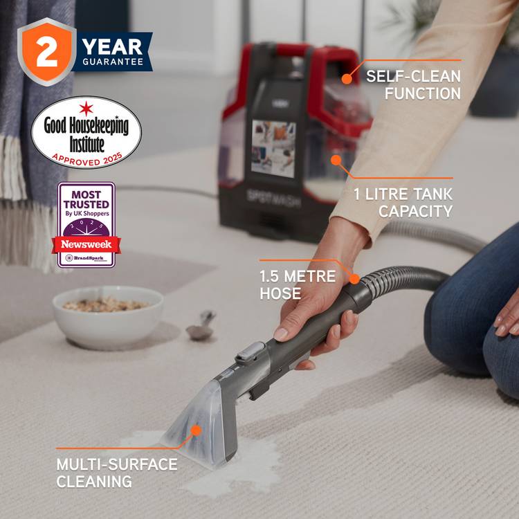 Vax SpotWash carpet cleaner - British product