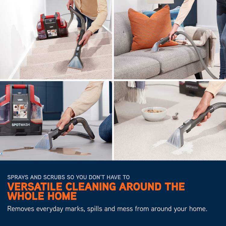 Vax SpotWash carpet cleaner - British product