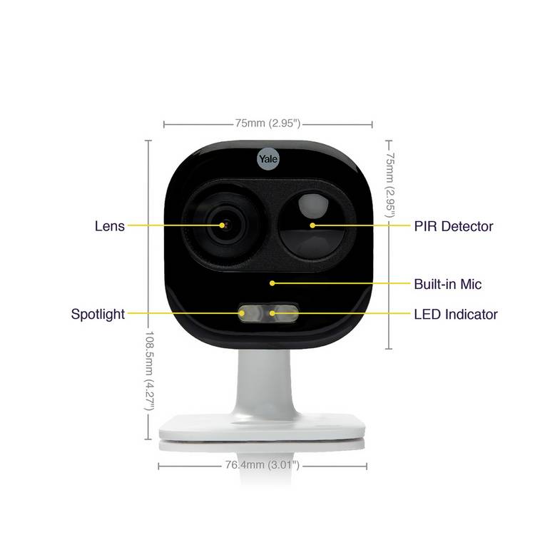 Yale All-in-One Full HD smart camera (British brand)