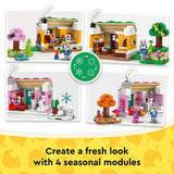 LEGO Animal Crossing Creative Houses 814-piece building set - British product