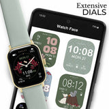 Radley smart watch set with interchangeable straps, imported from the UK