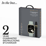 Radley smart watch set with interchangeable straps, imported from the UK