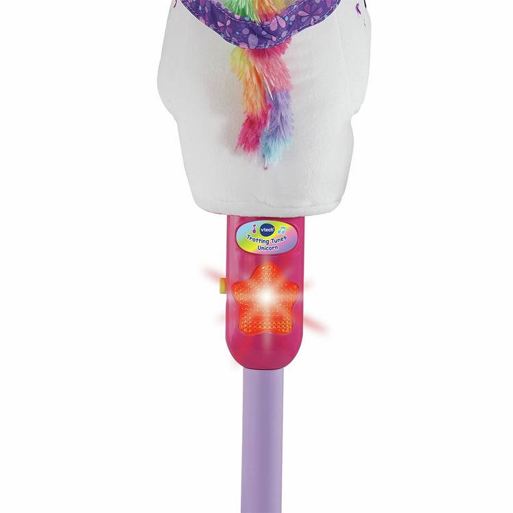 Vtech Trotting Tunes unicorn hobby horse toy (British brand)