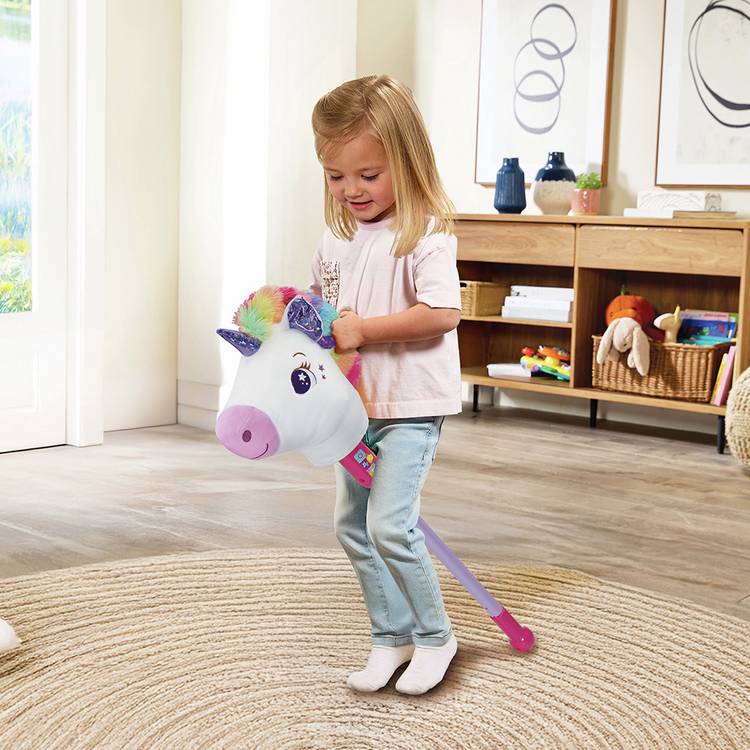 Vtech Trotting Tunes unicorn hobby horse toy (British brand)