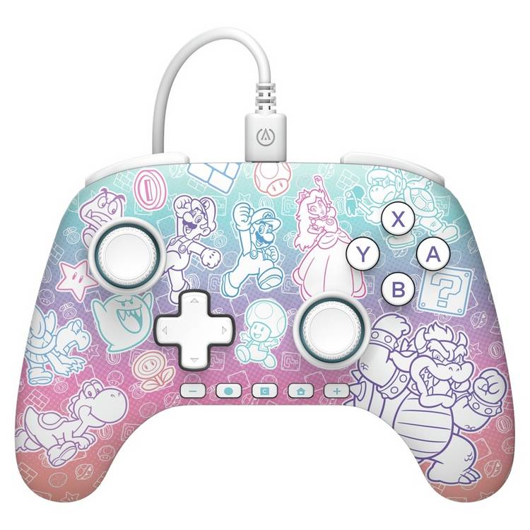 PowerA Advantage Wired Controller Mushroom Kingdom, UK version