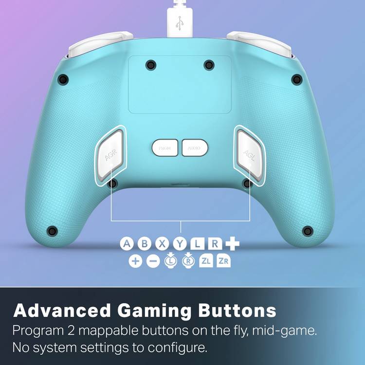 PowerA Advantage Wired Controller Mushroom Kingdom, UK version