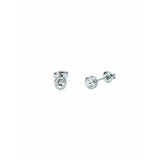 Ted Baker mini crystal stud earrings silver tone - British product