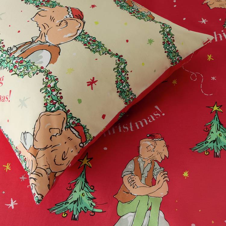 BFG Christmas toddler duvet set, imported from the UK