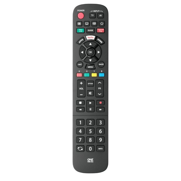 One For All URC4914 TV remote for Panasonic, imported from the UK