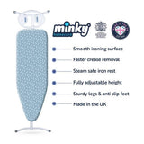 Minky ironing board 110x35cm blue - British product