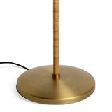 Habitat Norah rattan floor lamp natural, imported from the UK
