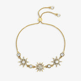 Argos Lipsy Yellow Gold Crystal Toggle Bracelet- Buy online at McGrocer