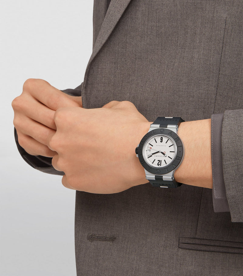 Bvlgari Aluminium titanium watch 40mm (British brand)